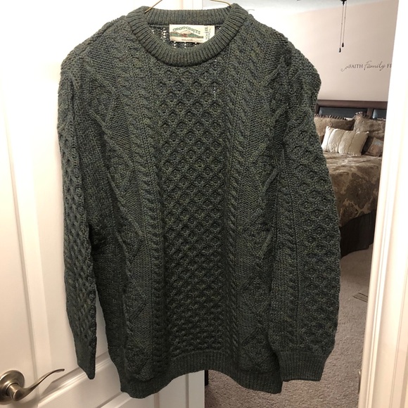 Other - Men’s Wool Sweater Fisherman Cable Knit